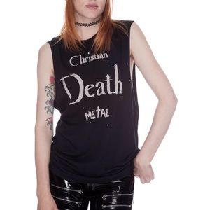 UNIF Christian death metal muscle tank